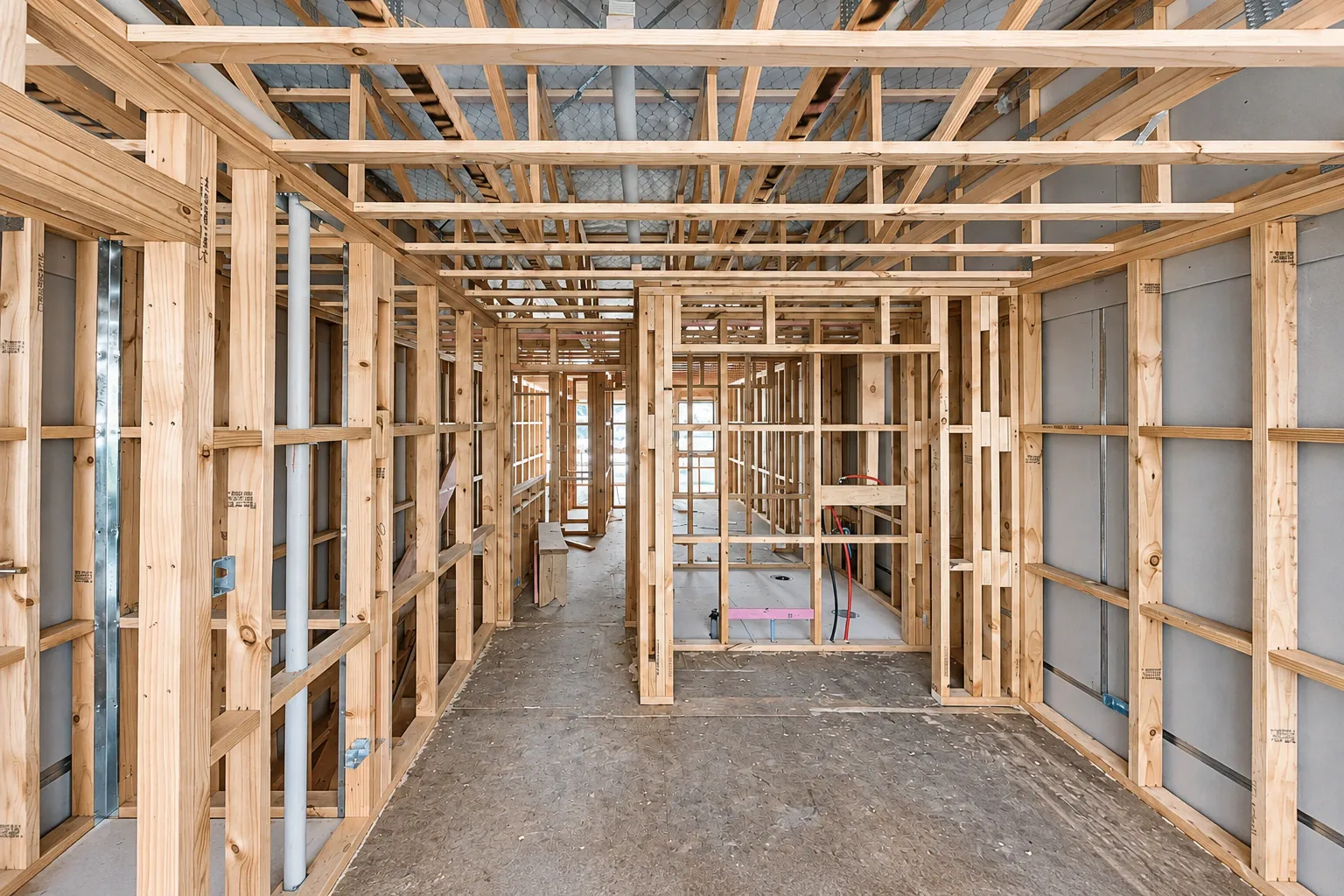 Flat Bush: Internal framing, AI-retouched official project site photograph