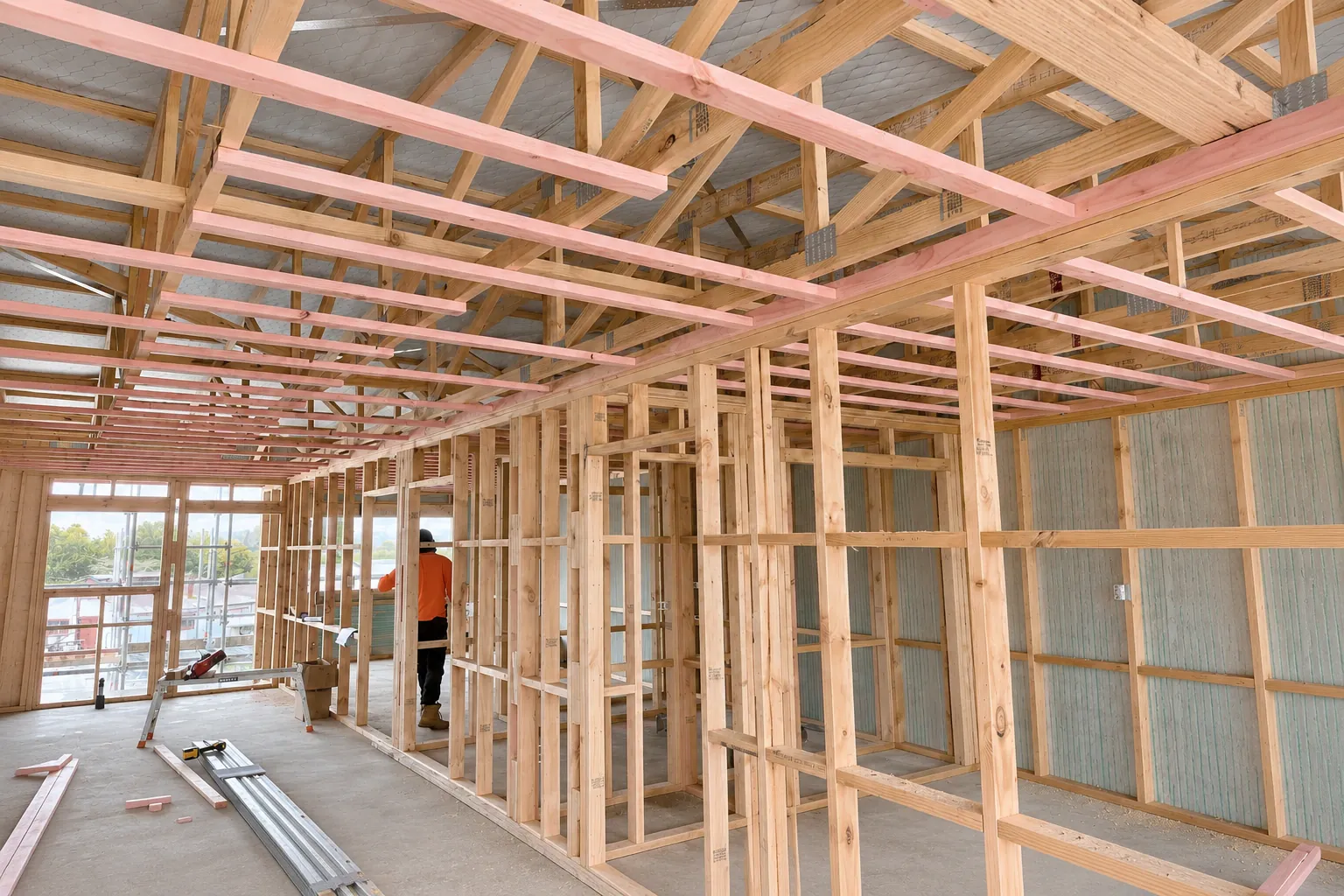 Piopio: Internal framing, AI-retouched official project site photograph